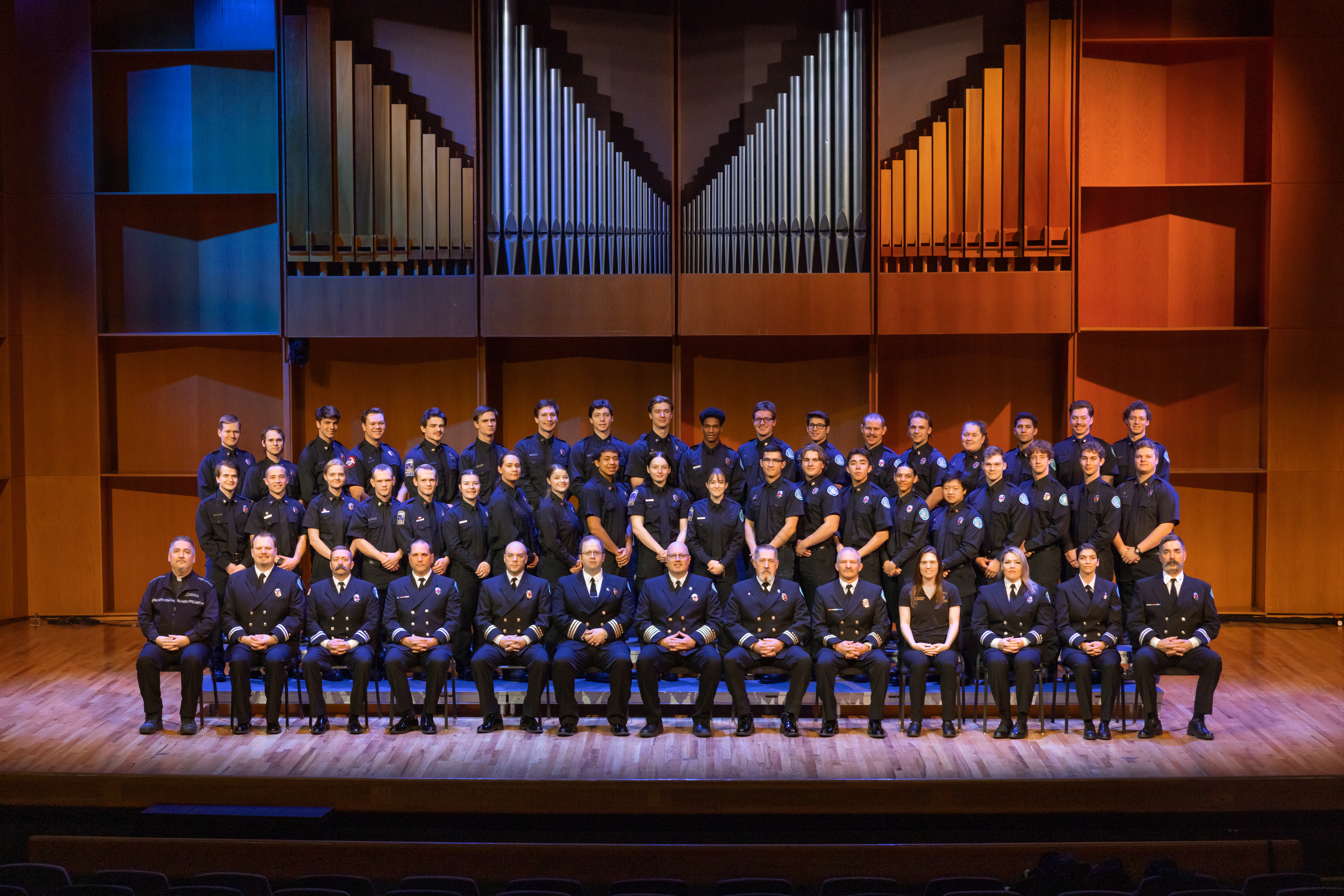 UAF University Fire Department group photo from 2023.