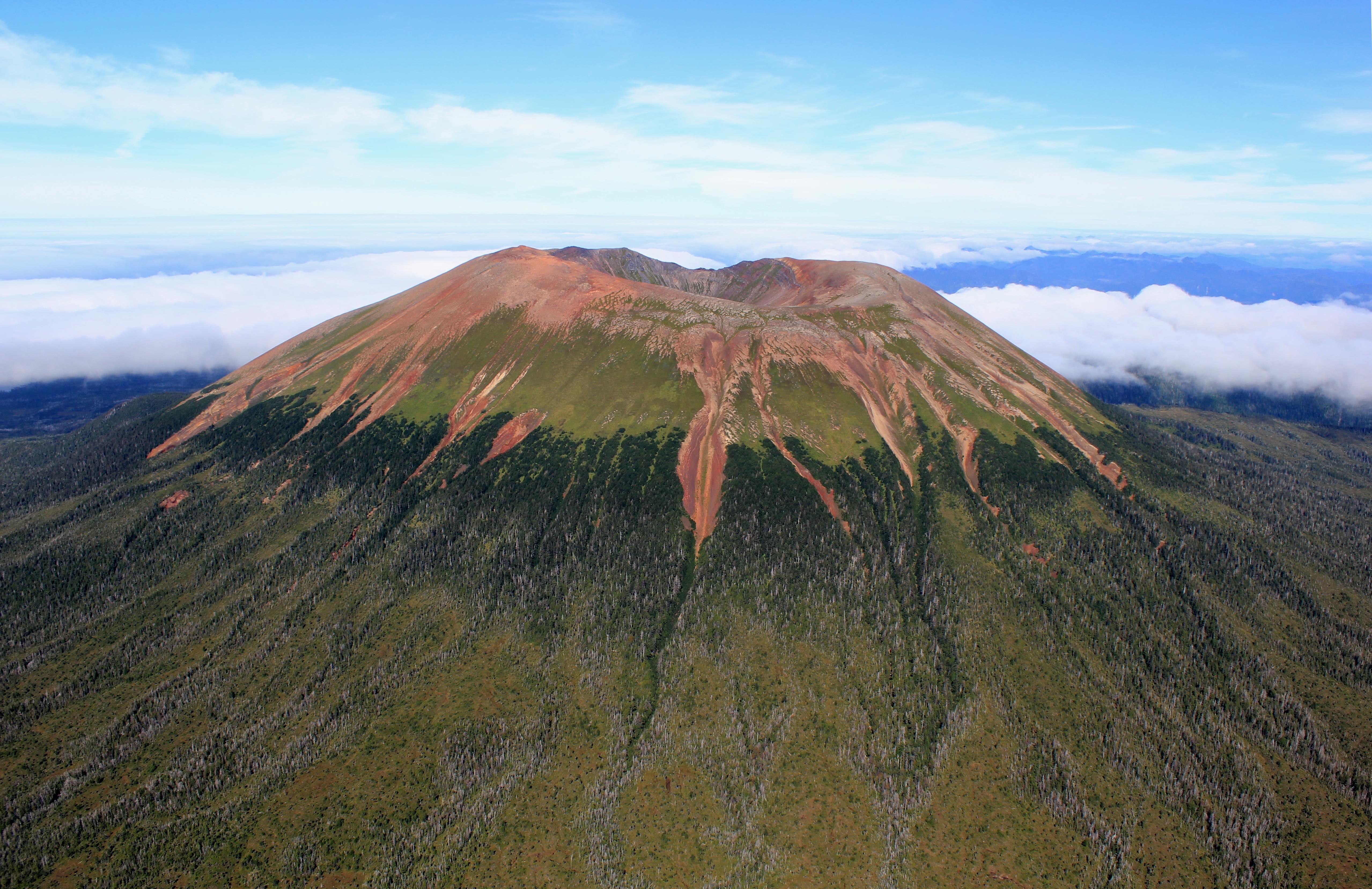 Mount Edgecumbe volcano