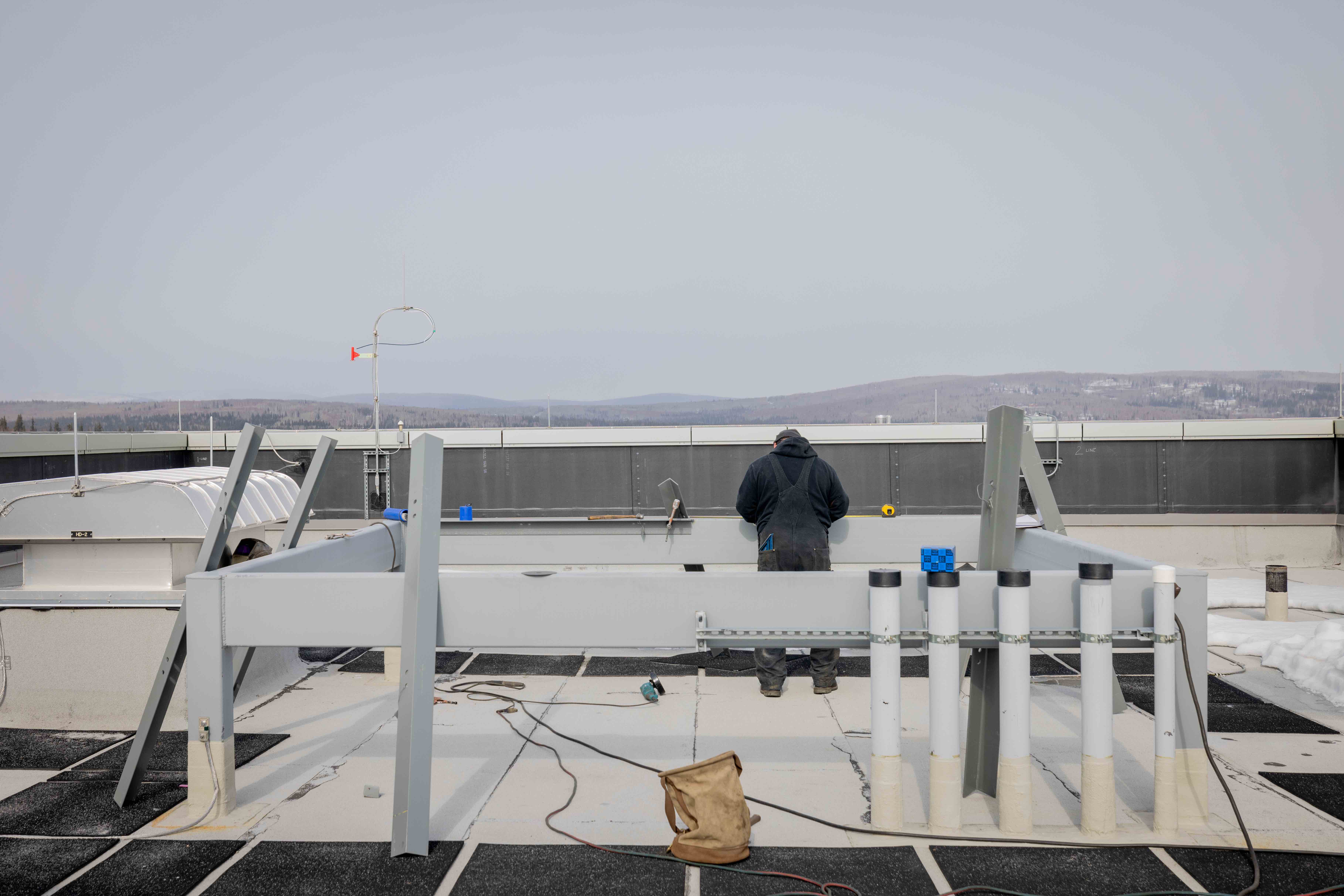 Roof of Usibelli Building