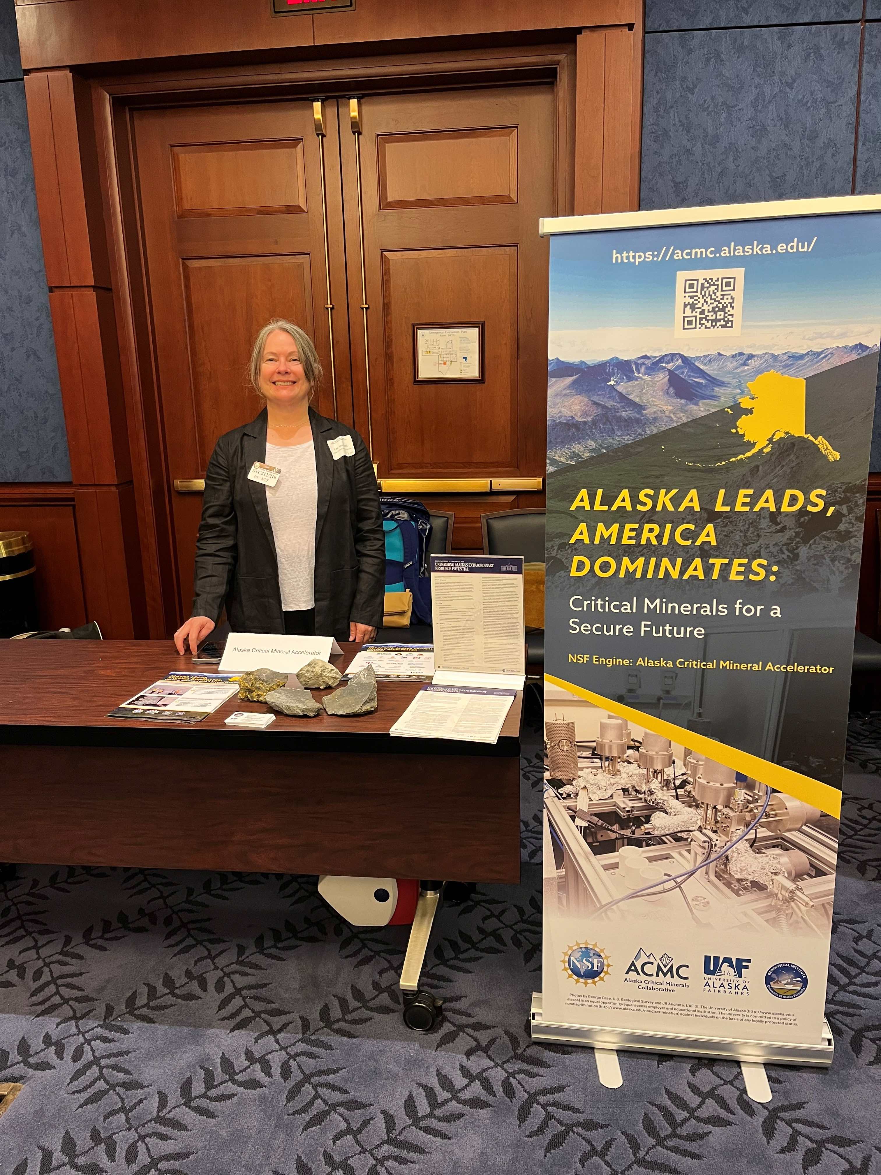 Lee Ann Munk at Washington, D.C., NSF event