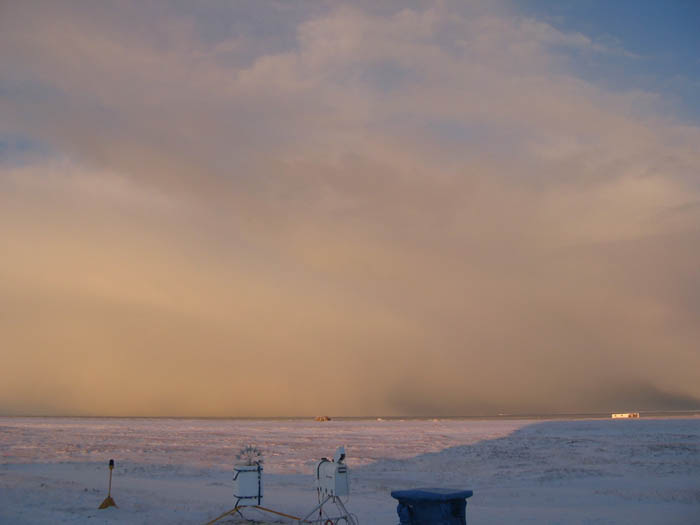 Mixed-phase cloud in Alaska