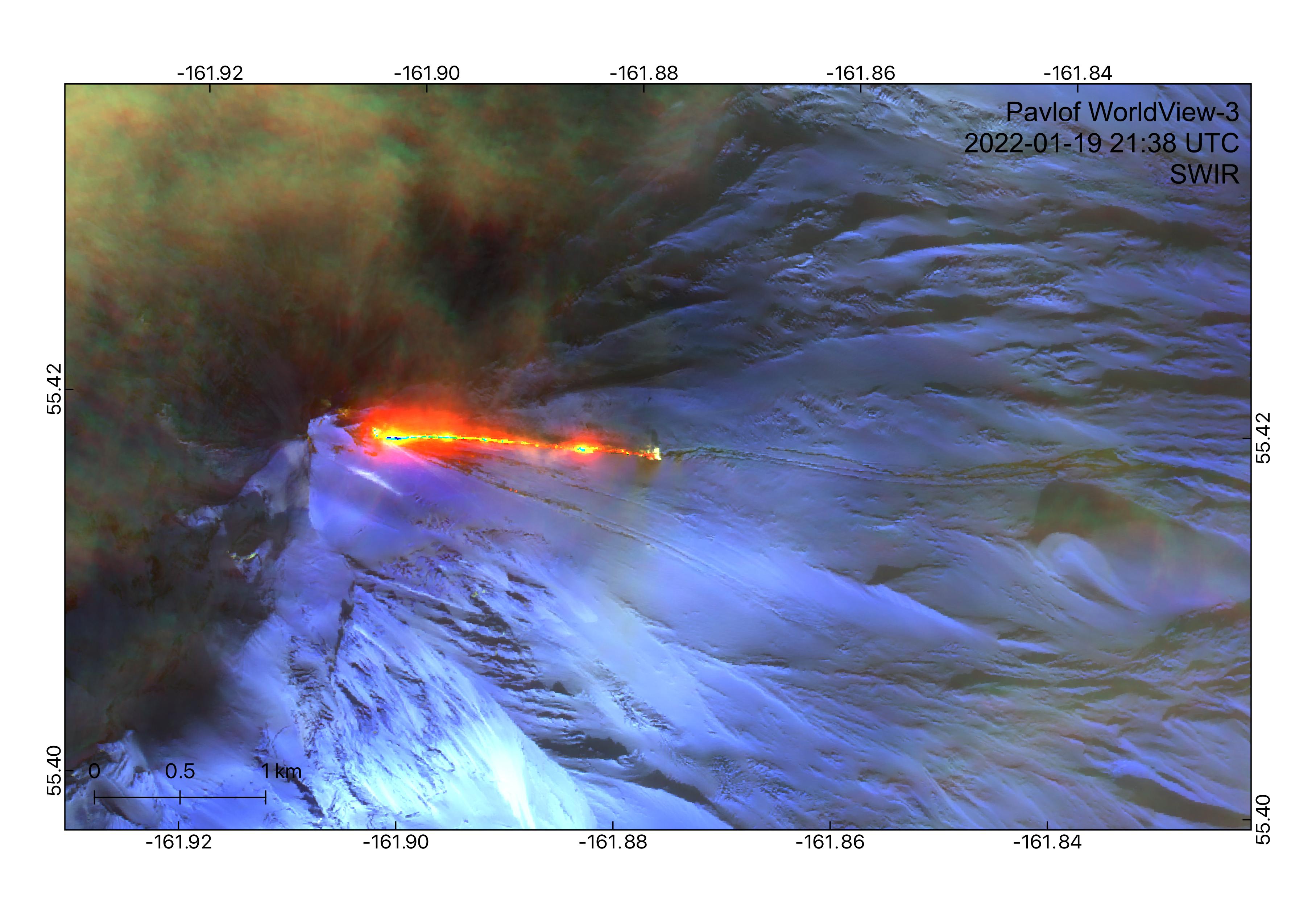 Pavlof Volcano eruption