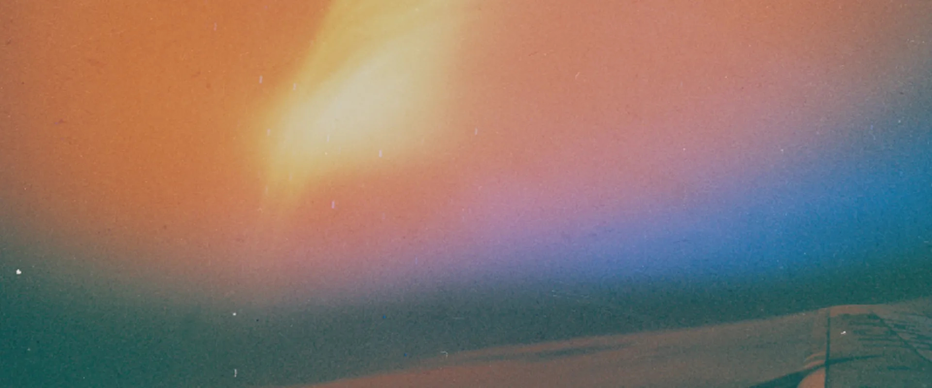 The July 9, 1962, Starfish Prime explosion above the Pacific Ocean.