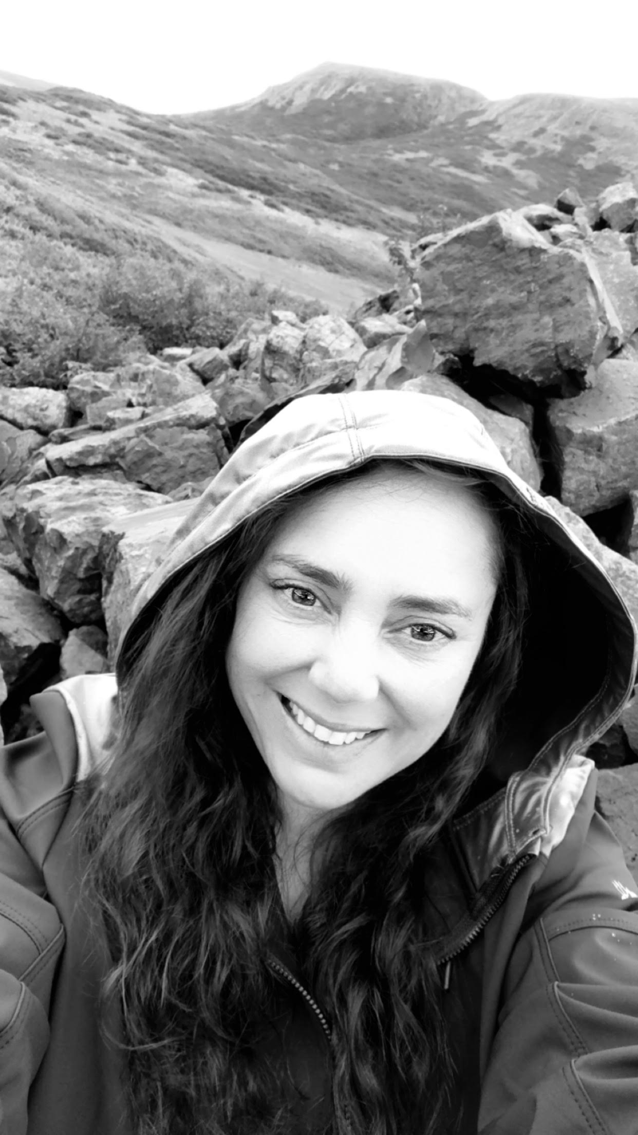 head shot of a woman