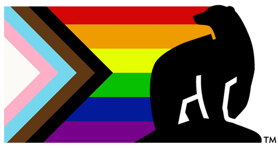 University of Alaska Fairbanks LGBTQ pride logo