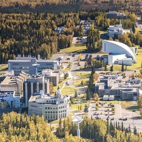 West Ridge of UAF campus