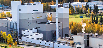 Image of the UAF central heat and power plant