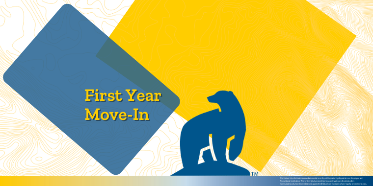 UAF logo for First-Year Move-In event