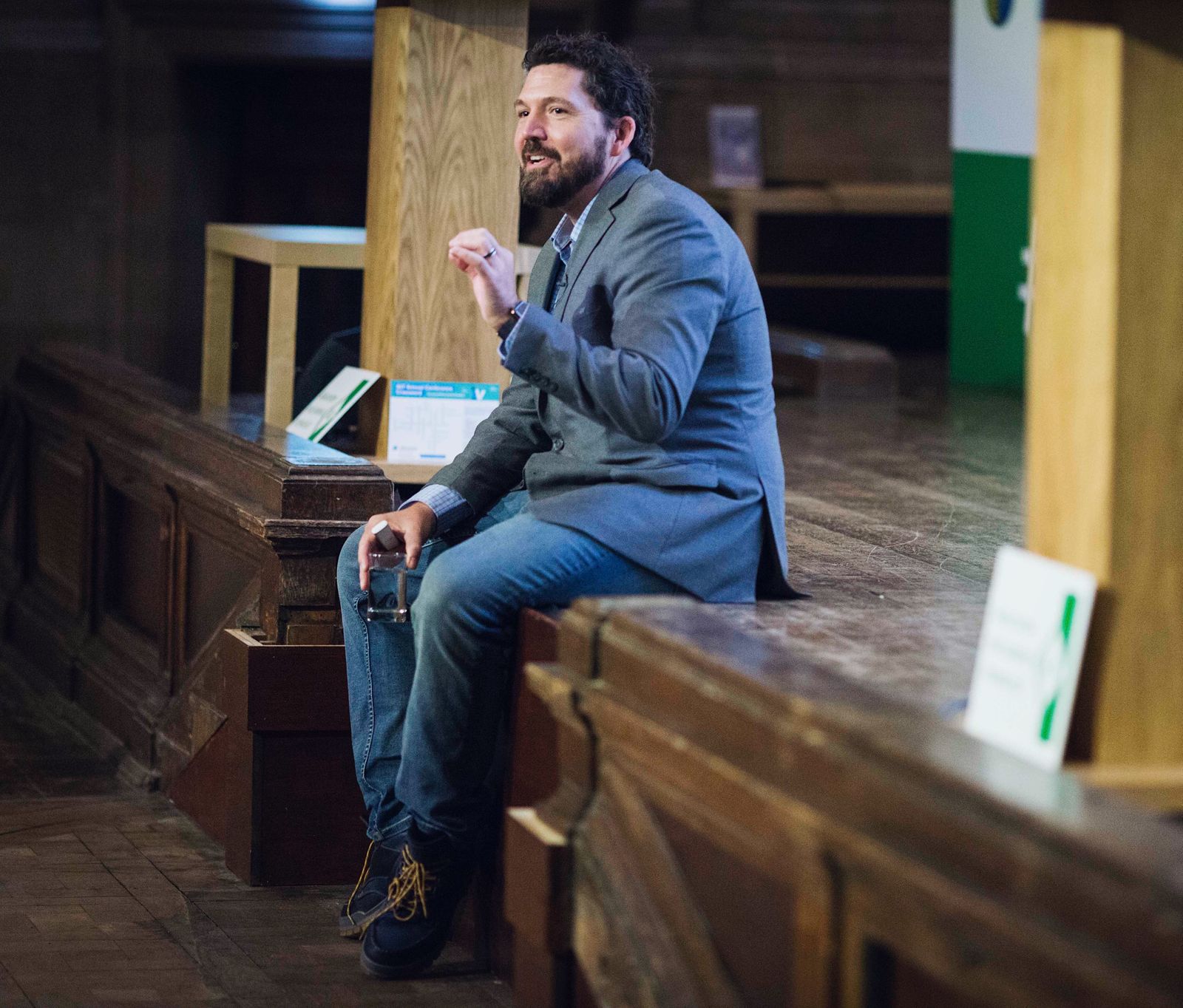 Jesse Stommel speaks internationally about topics in higher education.