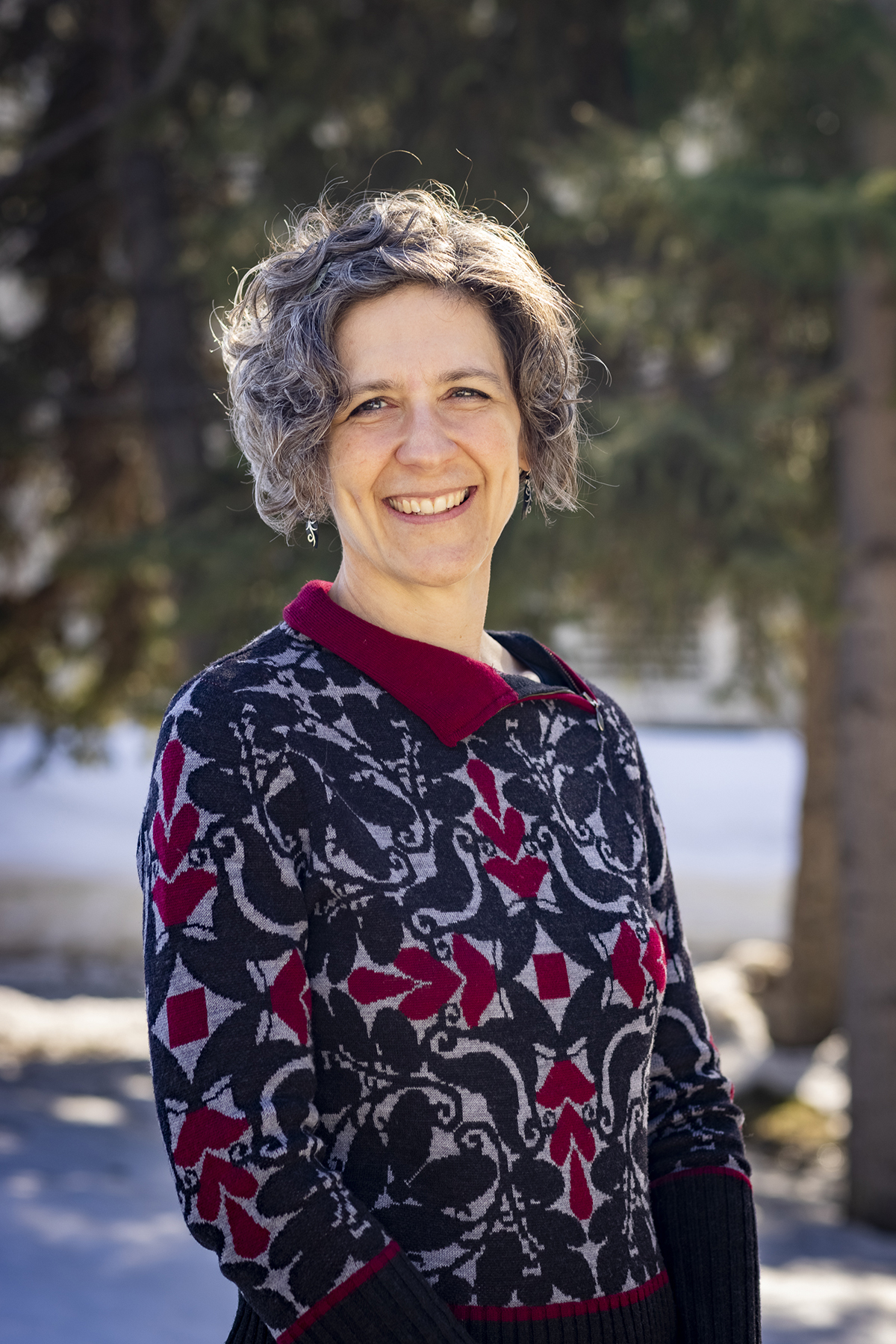 a portrait of a woman