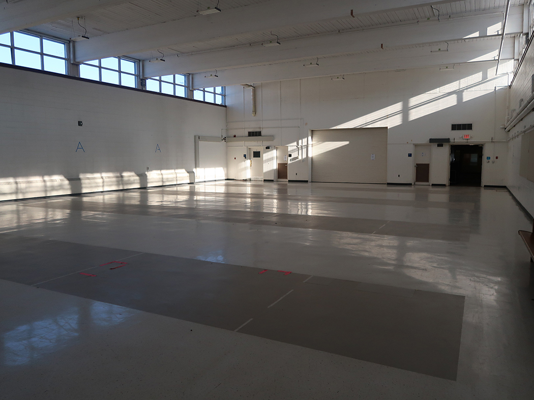 The University Park gymnasium on March 10, 2026.