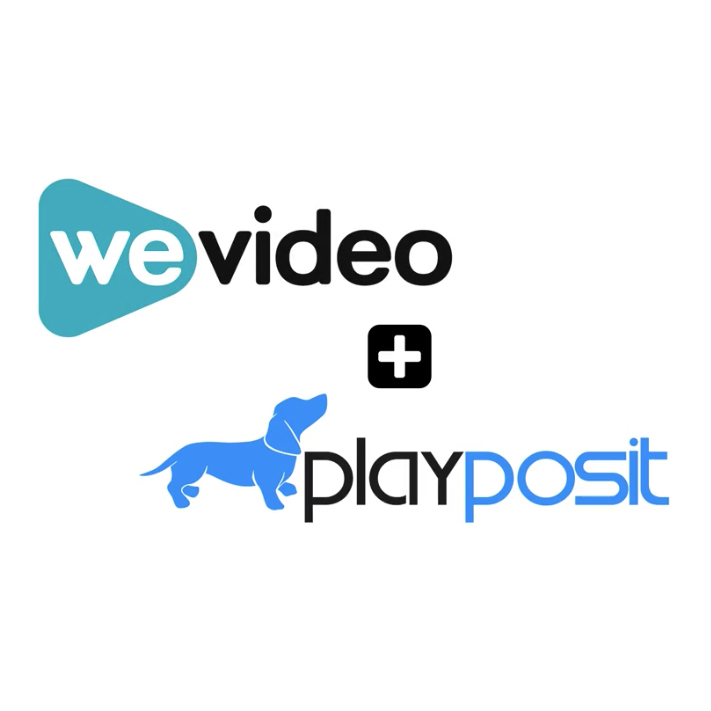 WeVideo and PlayPosit logo