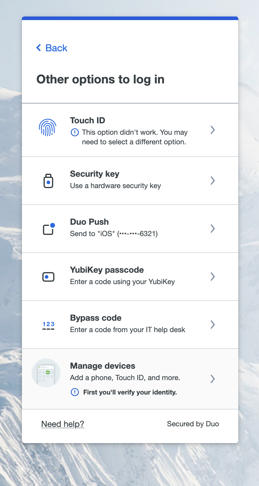 Add a New Device Link
