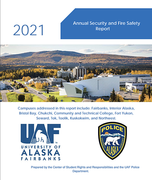 Annual security report book cover
