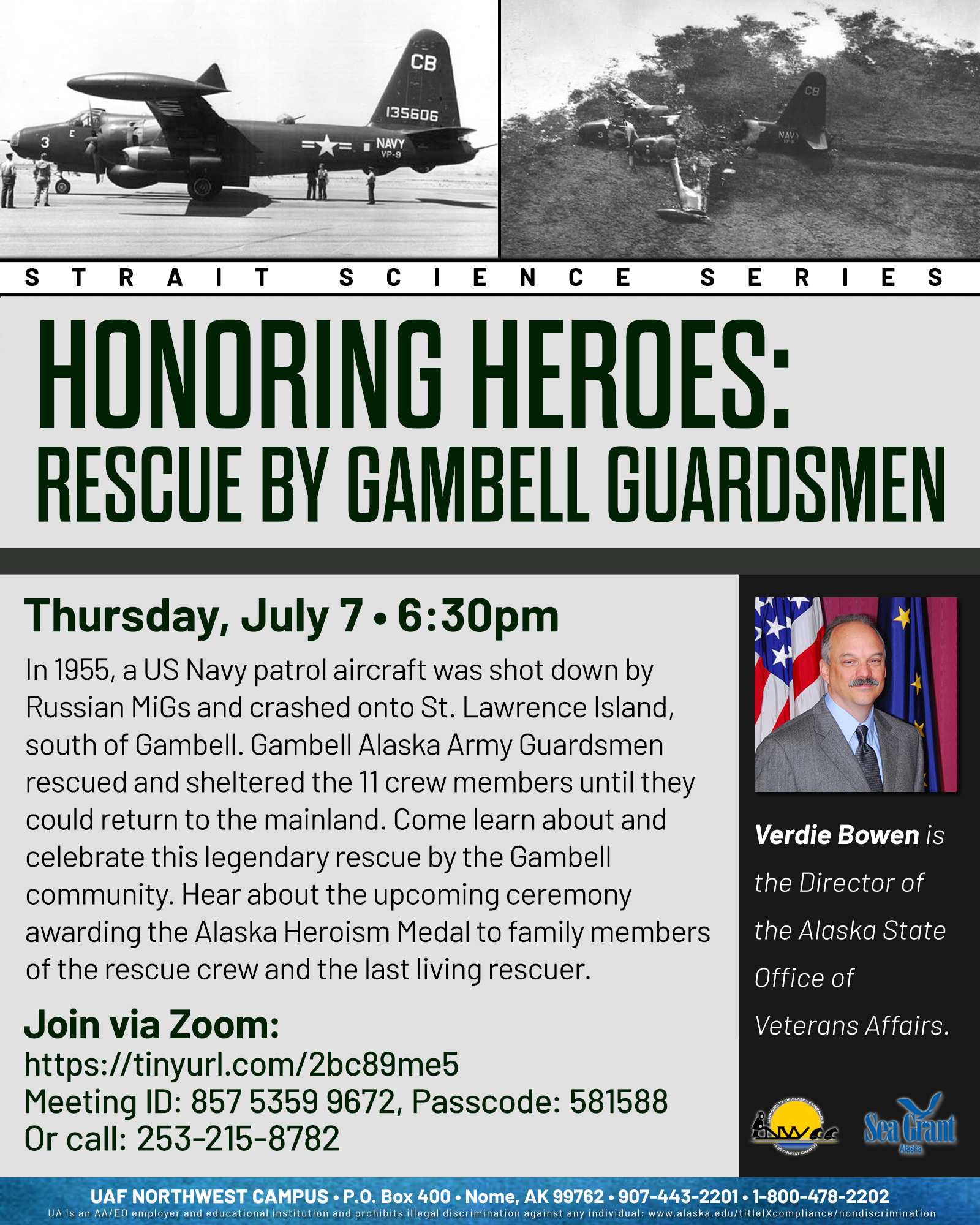Flyer for Honoring Heroes