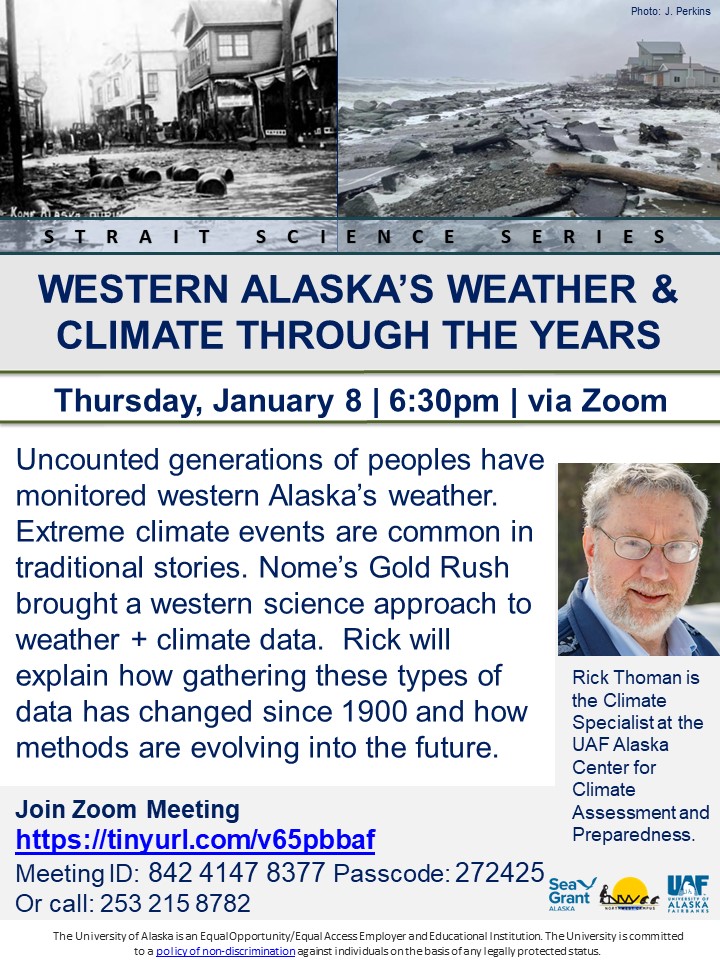 Western Alaska's Weather & Climate Through the Years Flyer