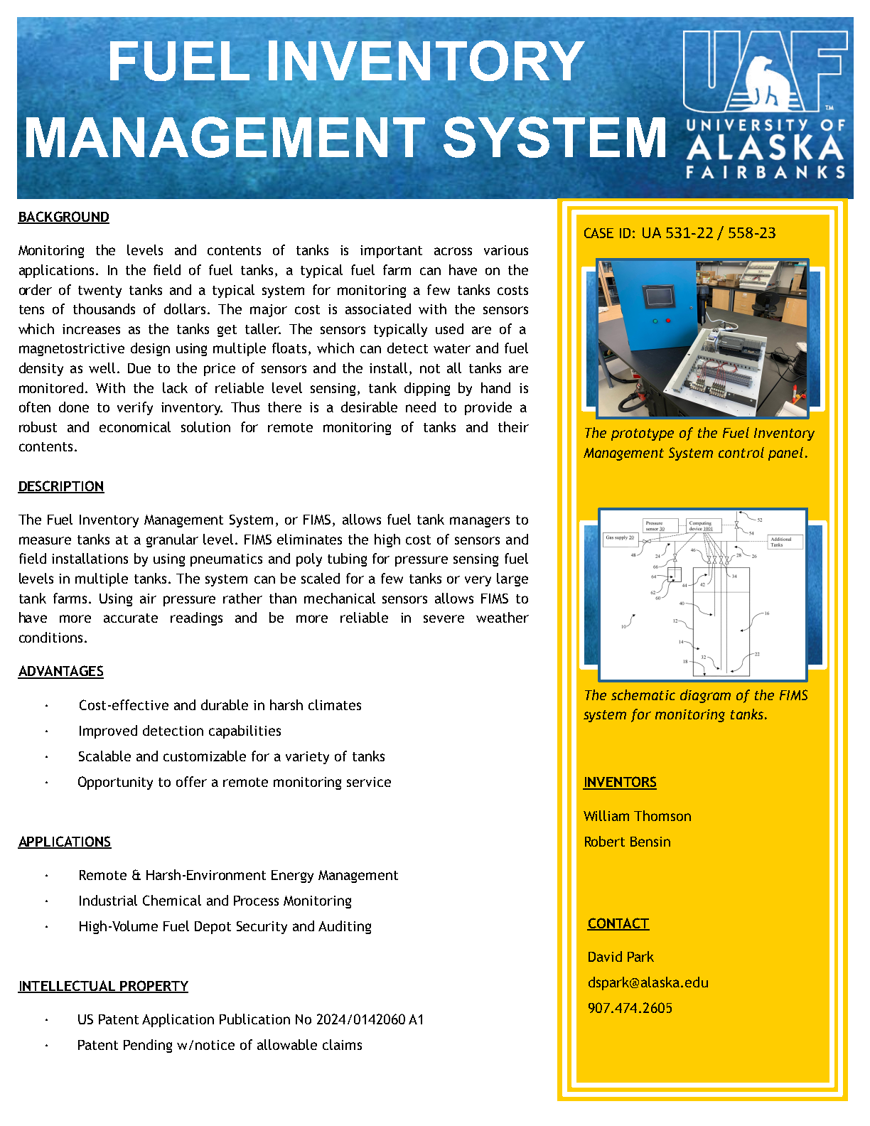 NCS Fuel Inventory Management System
