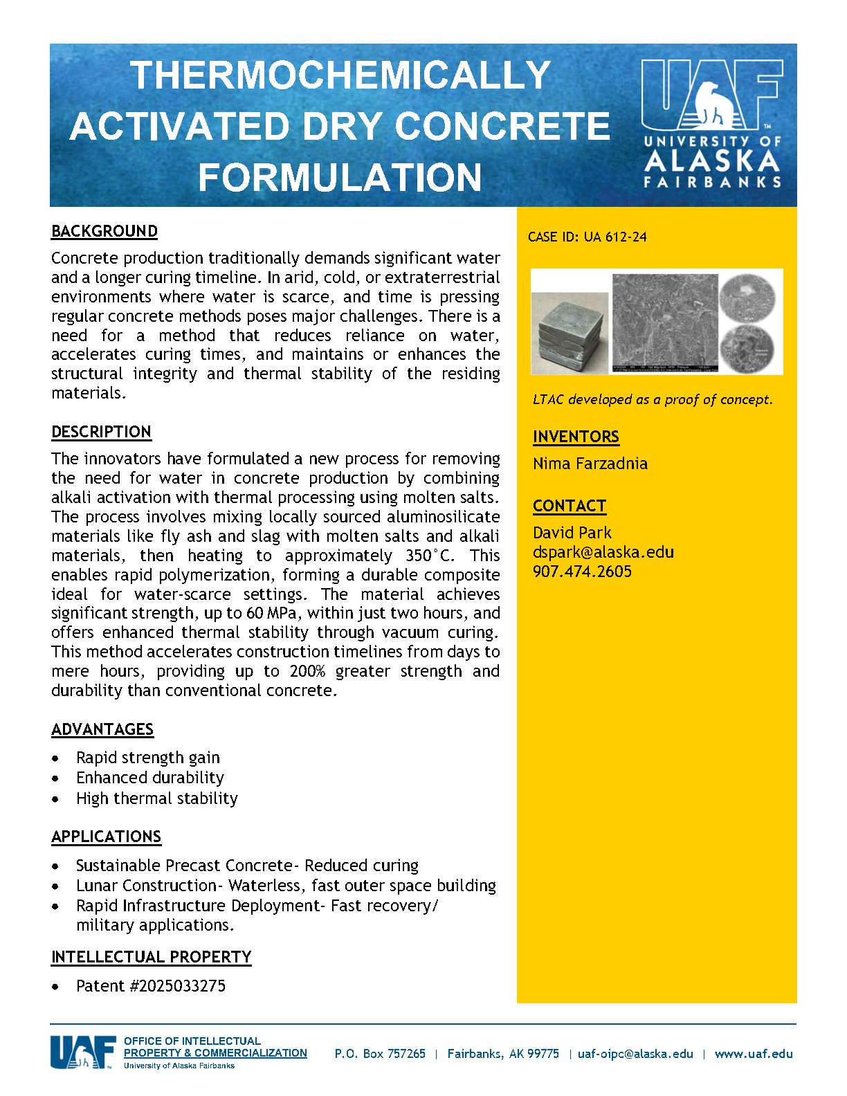 NCS - Lunar Concrete