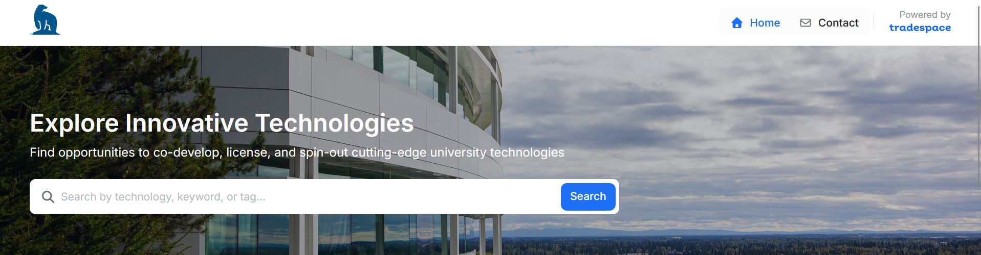 homepage of marketplace