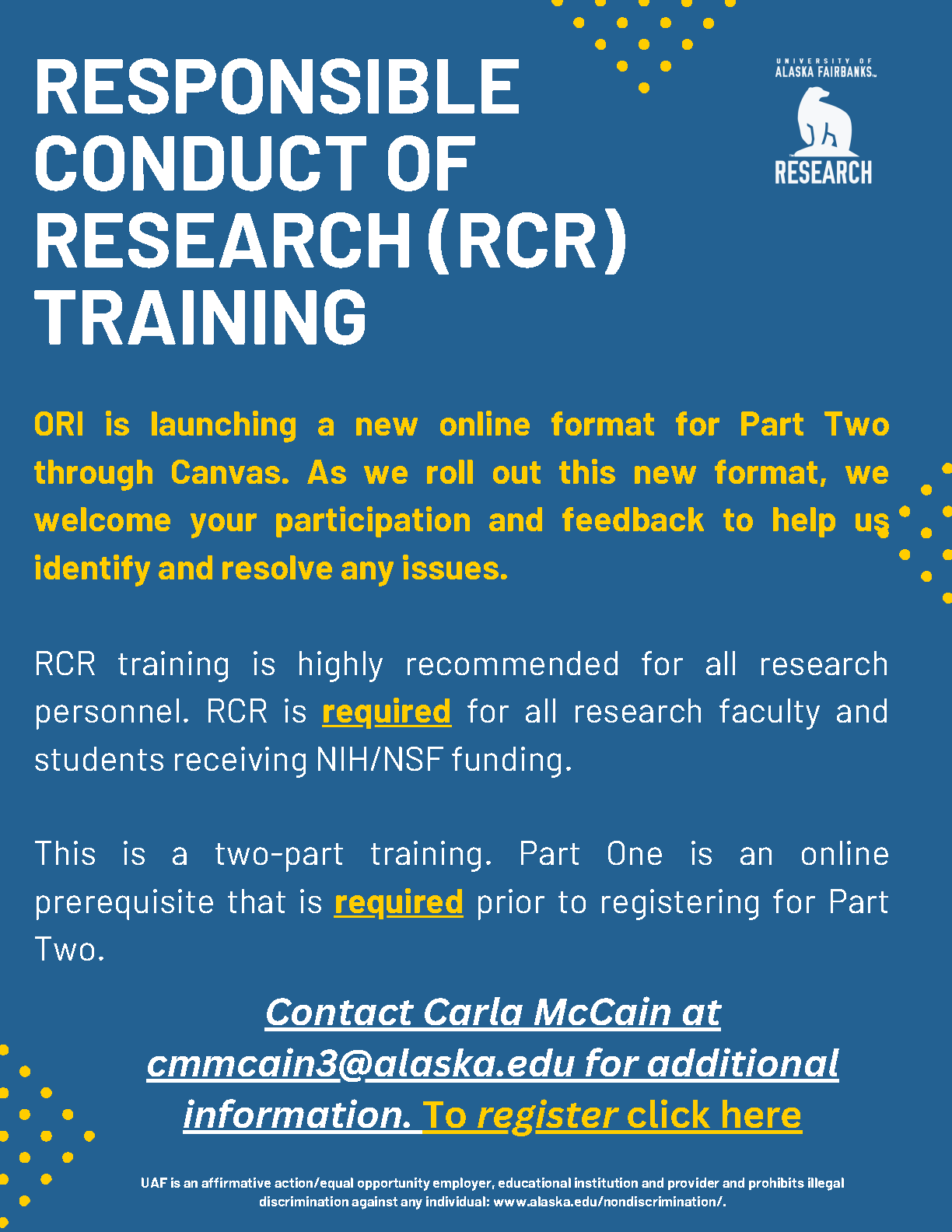 RCR Training