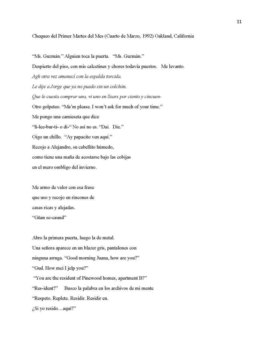 13 Ways of Looking at Paloma Negra, page 11