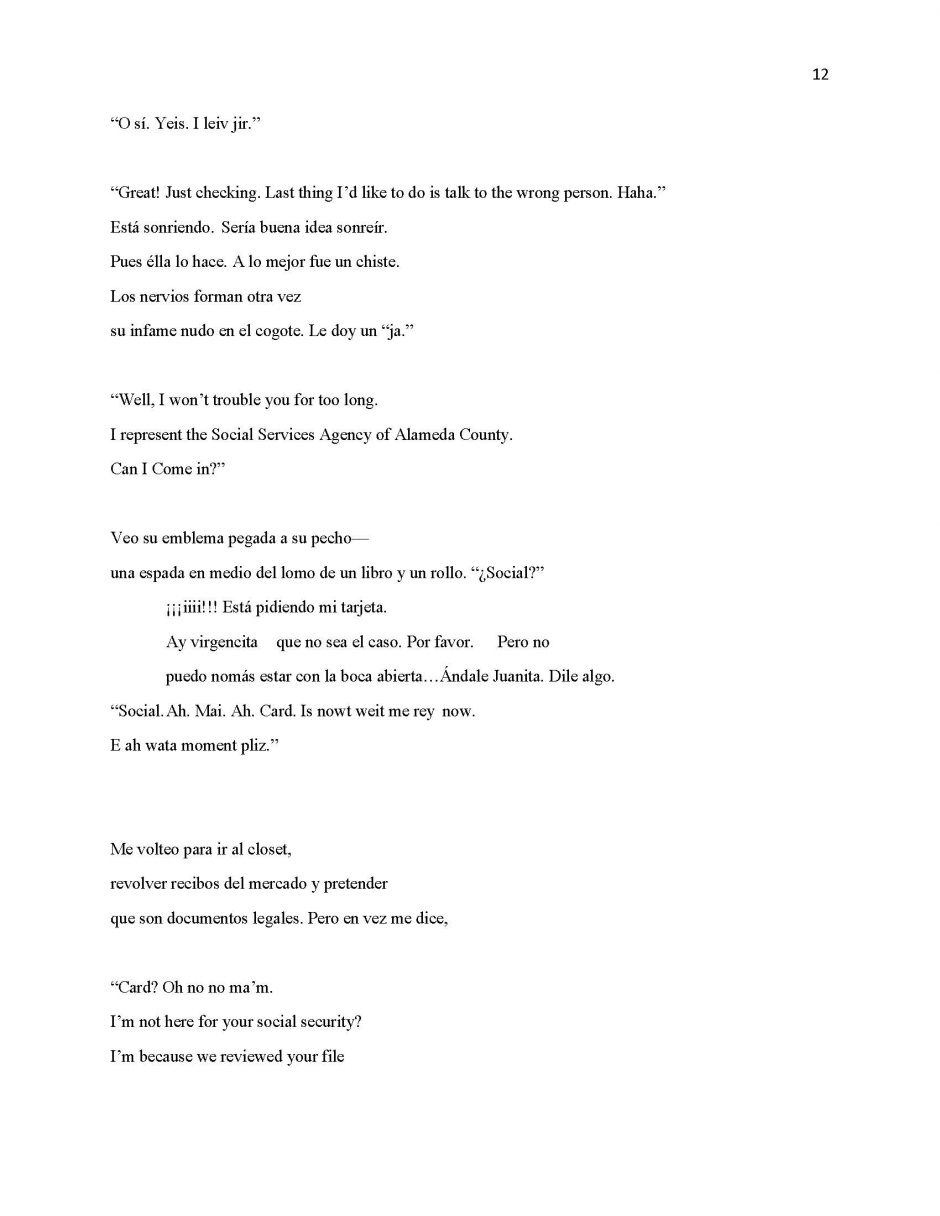 13 Ways of Looking at Paloma Negra, page 12