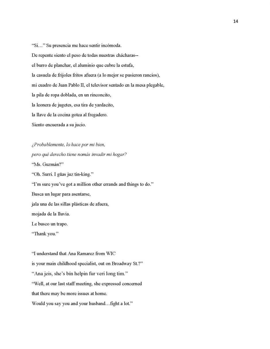 13 Ways of Looking at Paloma Negra, page 14