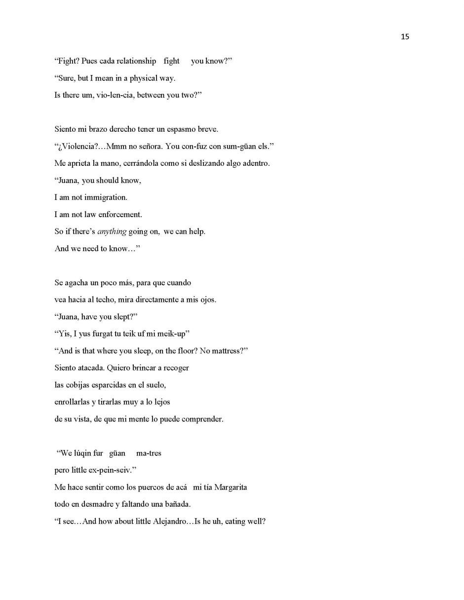 13 Ways of Looking at Paloma Negra, page 15