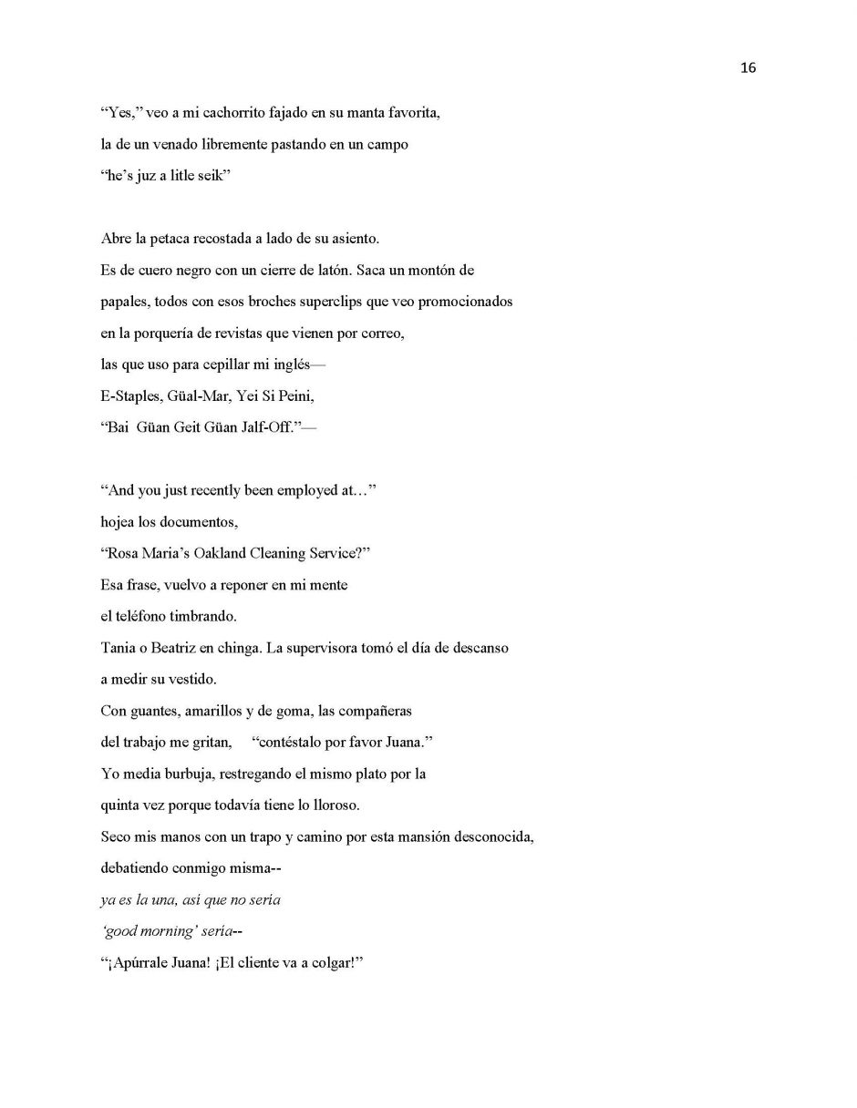 13 Ways of Looking at Paloma Negra, page 16