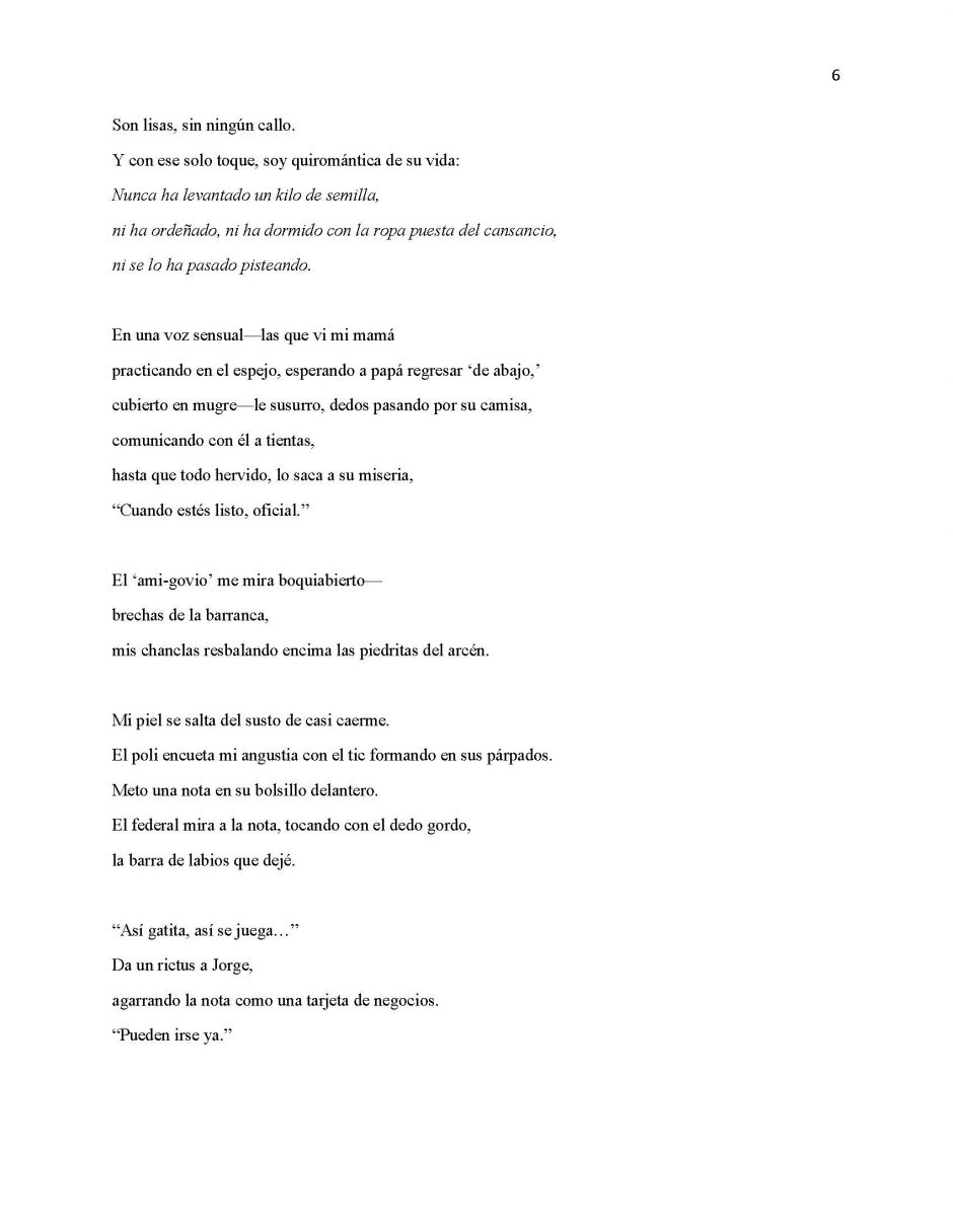 13 Ways of Looking at Paloma Negra, page 6