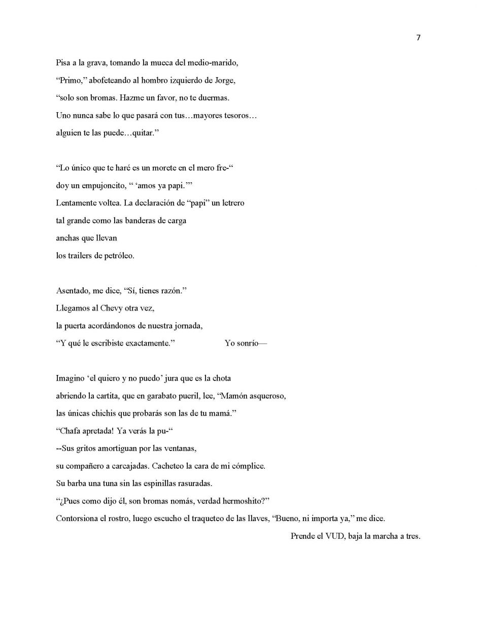 13 Ways of Looking at Paloma Negra, page 7