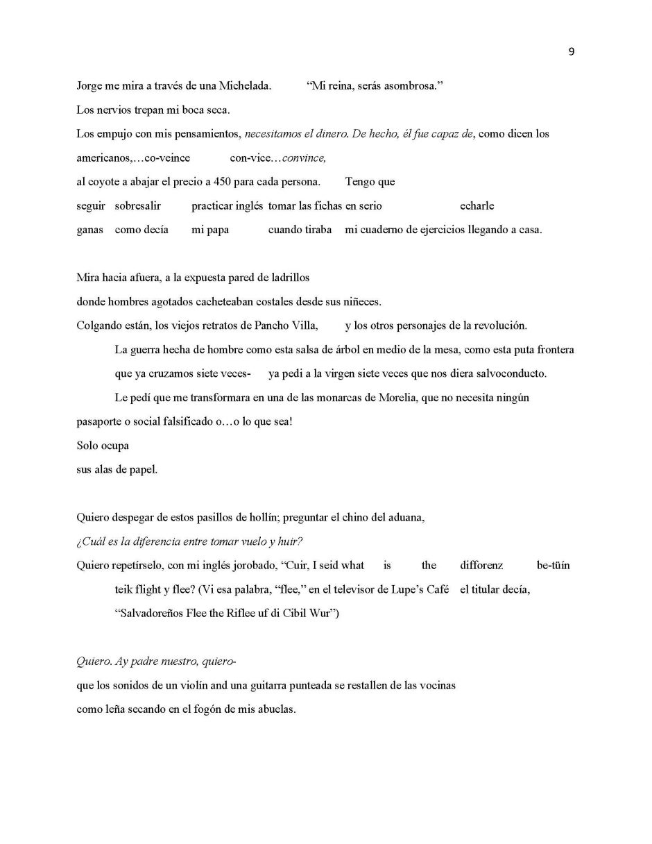 13 Ways of Looking at Paloma Negra, page 9