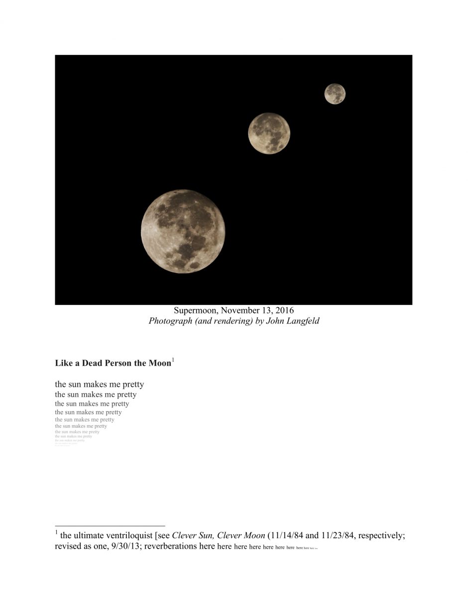 Photo and rendering of the 2016 supermoon