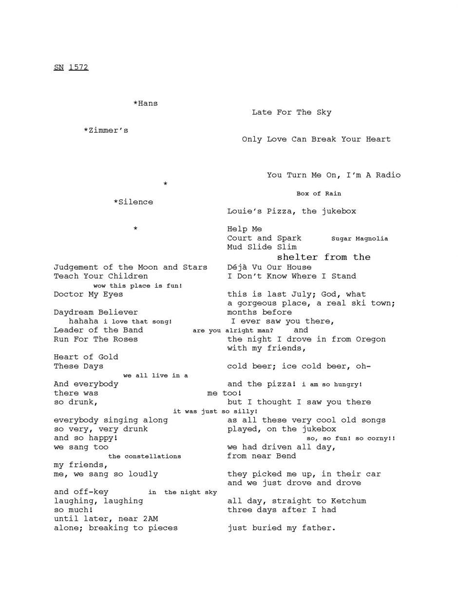 Image of a formatted poem