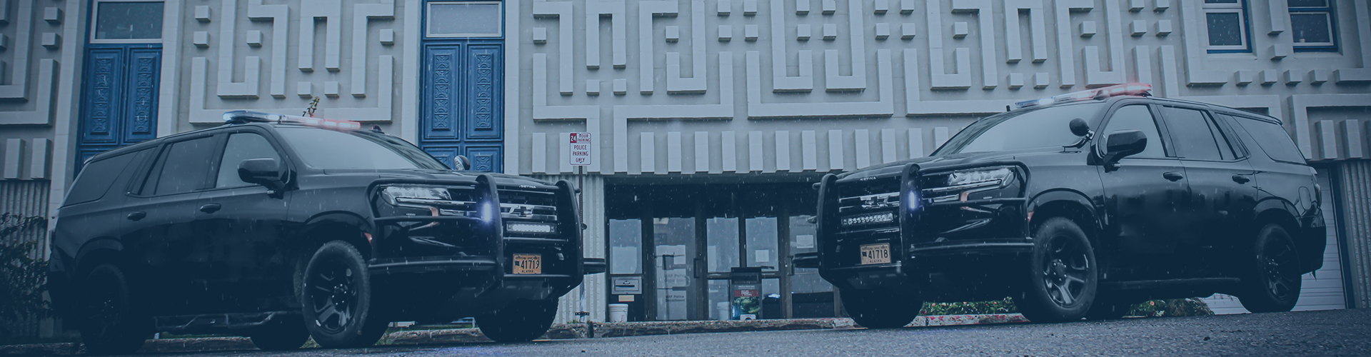 UAF Police Department patrol cars
