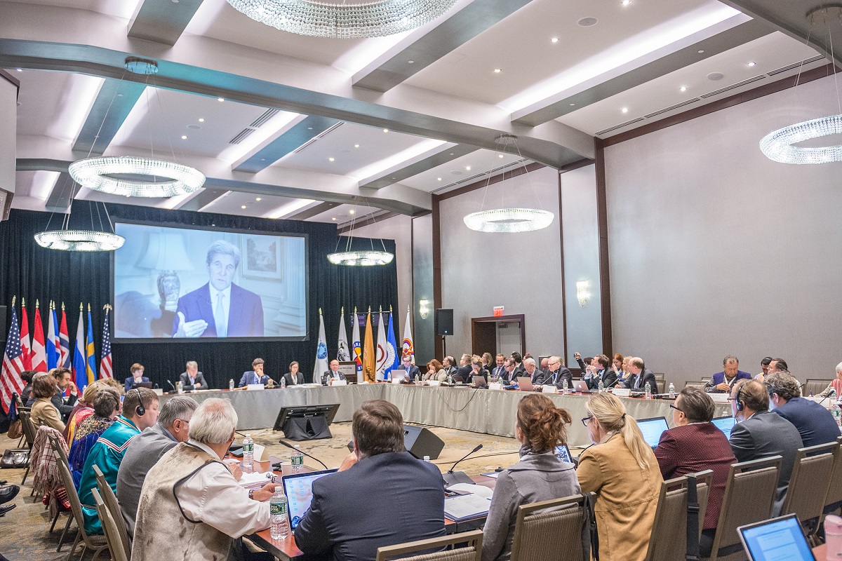 US Secretary of State John Kerry welcomed delegates to the SAO Plenary meeting which began on Wednesday October 5, 2016. Photo credit: Arctic Council Secretariat / Linnea Nordström, Oct. 2016