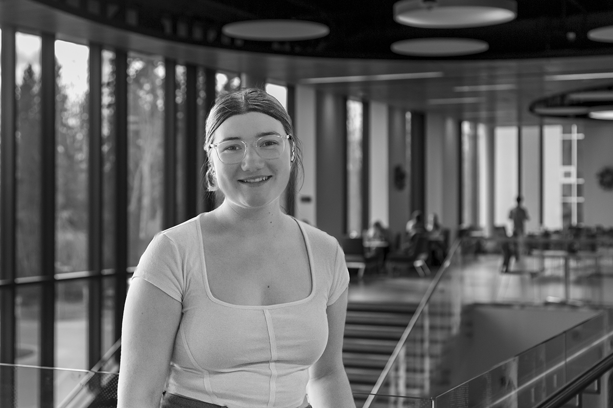 Cadence Conner. UAF Photo by Sarah Manriquez