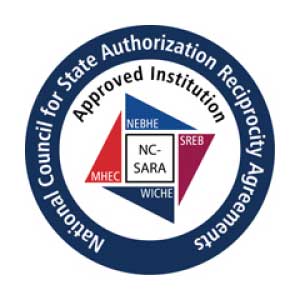 NC-SARA approved institution badge