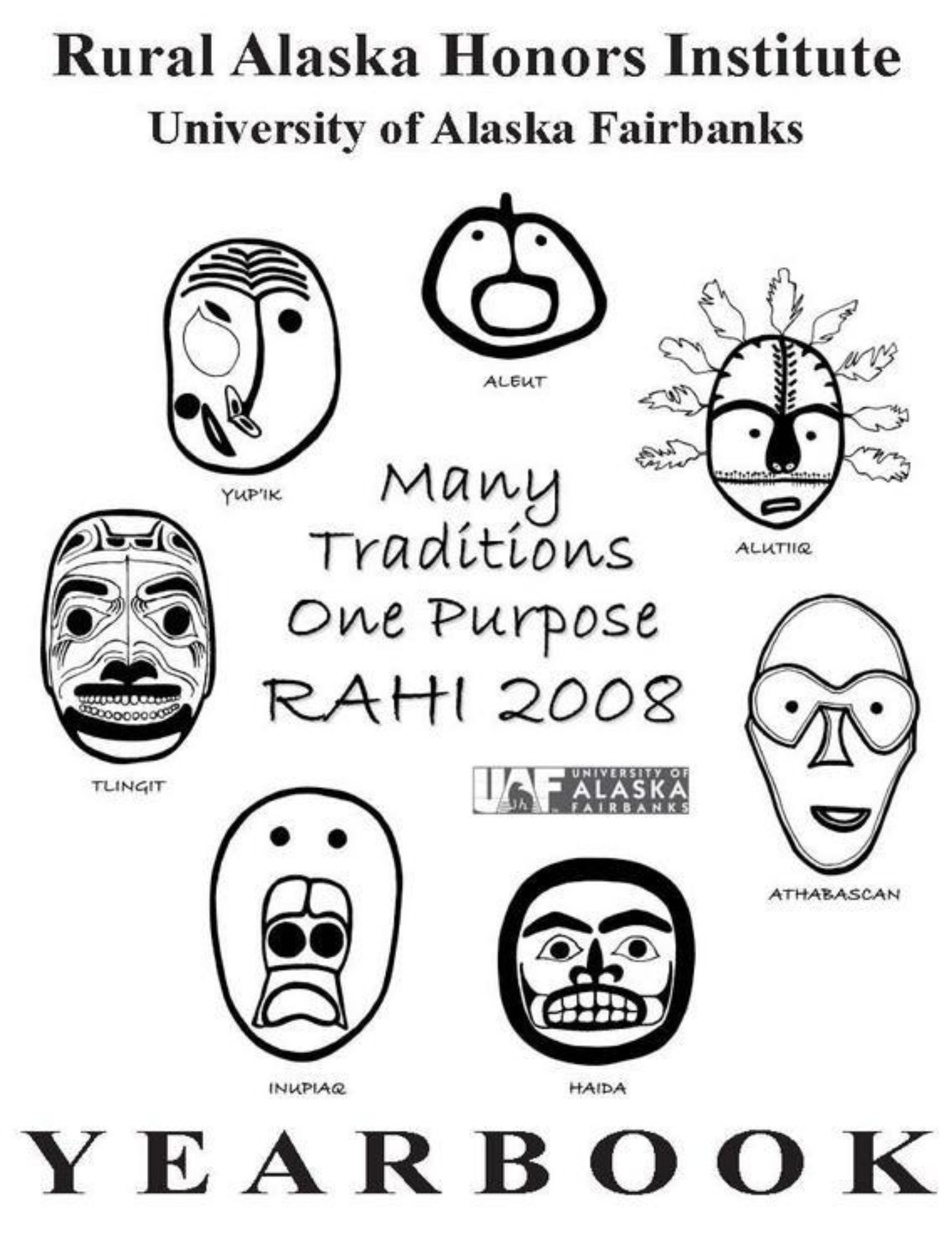 2008 Yearbook Cover