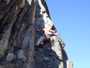 Hatcher pass climbing