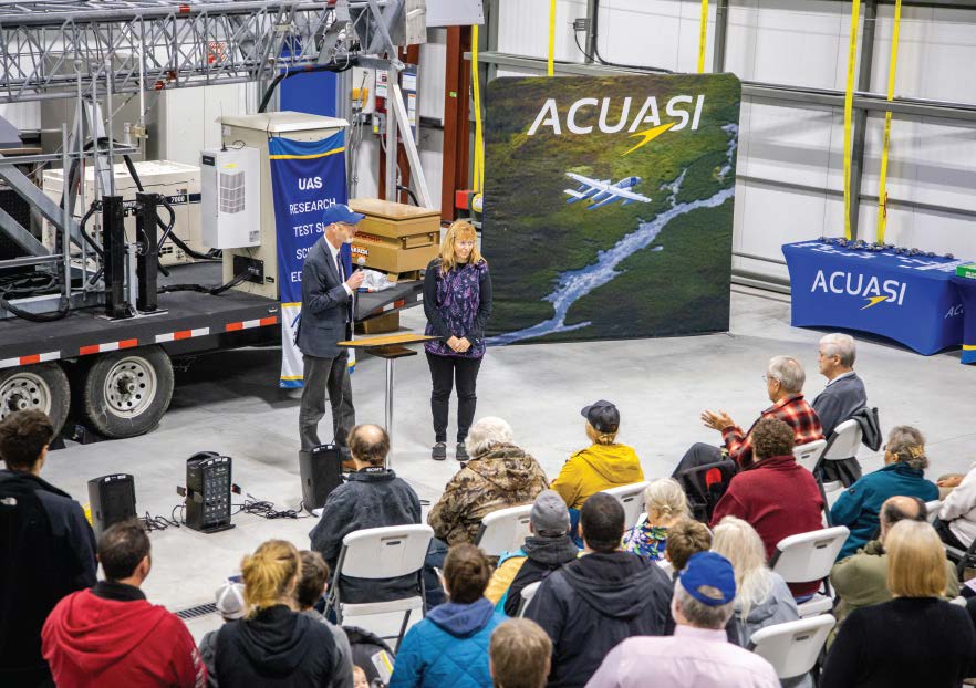 ACUASI Nanana Drone Hangar Opening