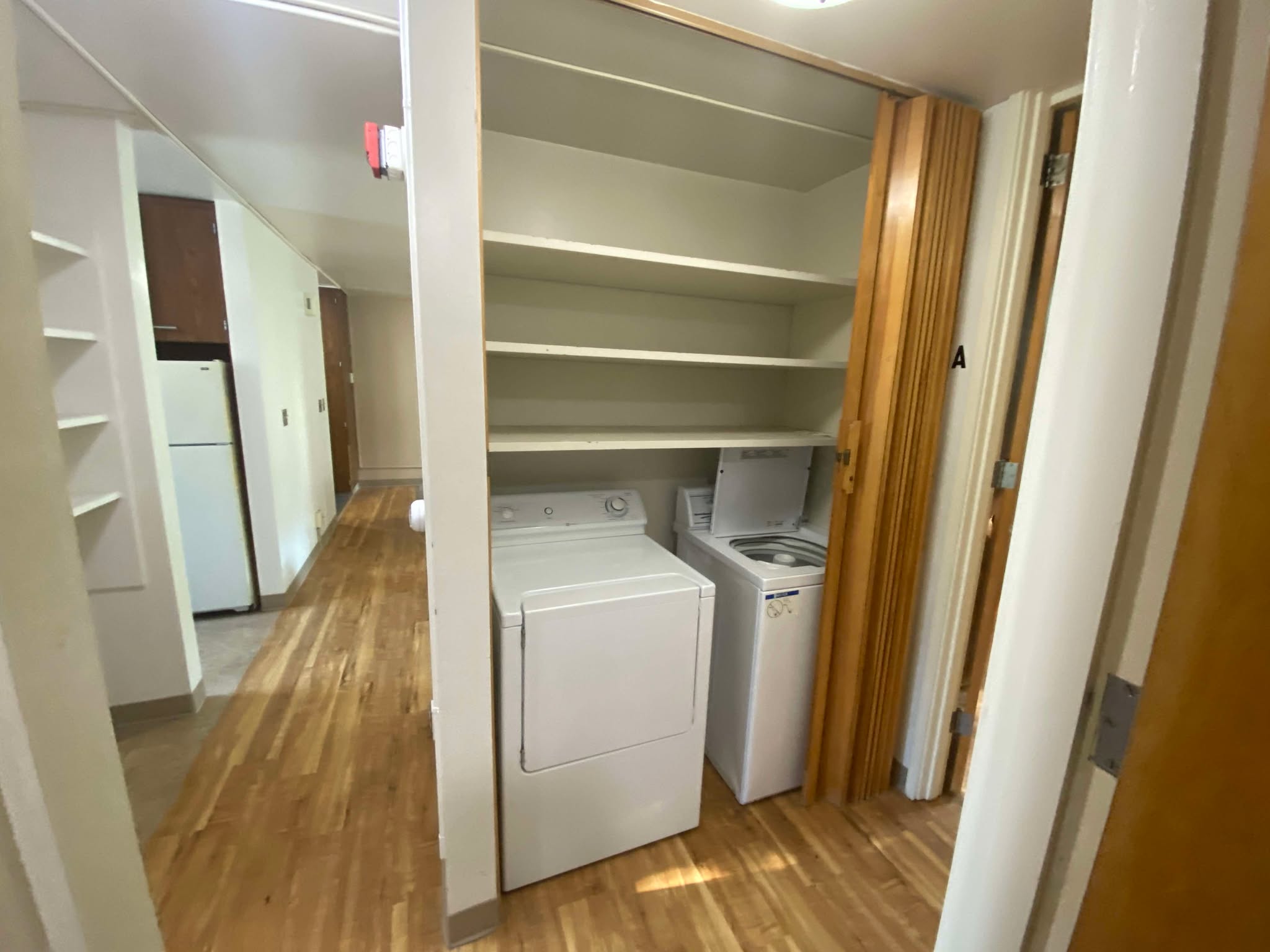 Garden apartments washing area