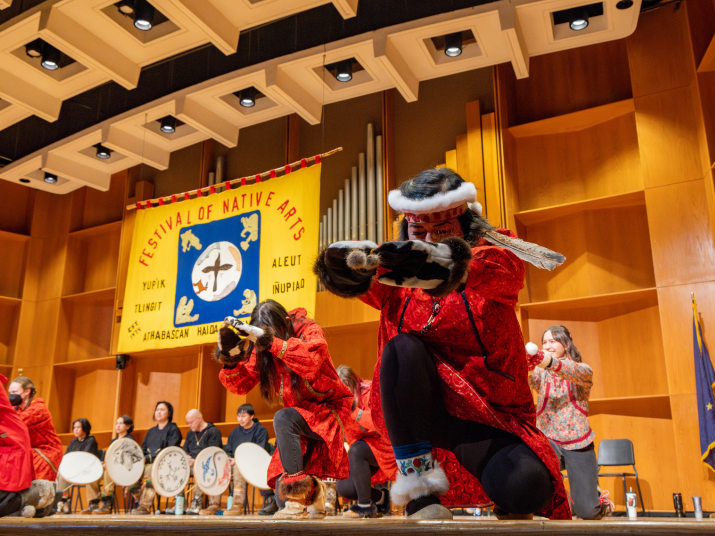 Dancers perform at Festival of Native Arts