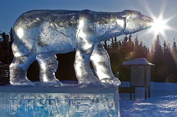 Nanook ice carving
