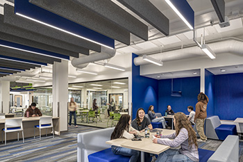 Students in the Student Success Center