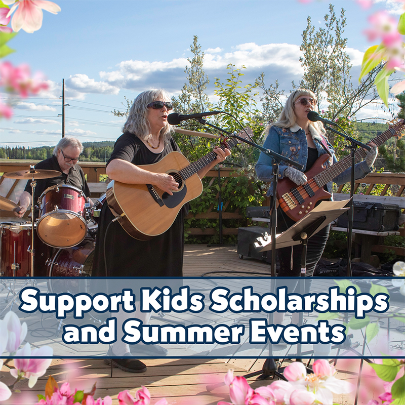 Support Free events and Kids Scholarships