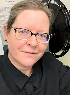 Angela Schmidt, MA, Film Archivist