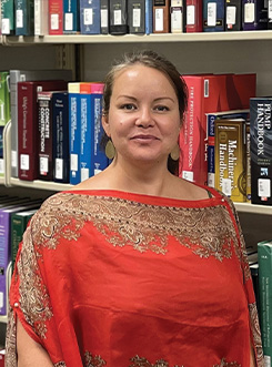 Genova Brookes Boyd, MLIS, MA, Asst. Prof. of Library Sciences