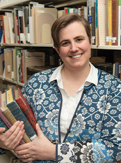 Rachel Cohen, MLIS, MA, Asst. Prof. of Library Science