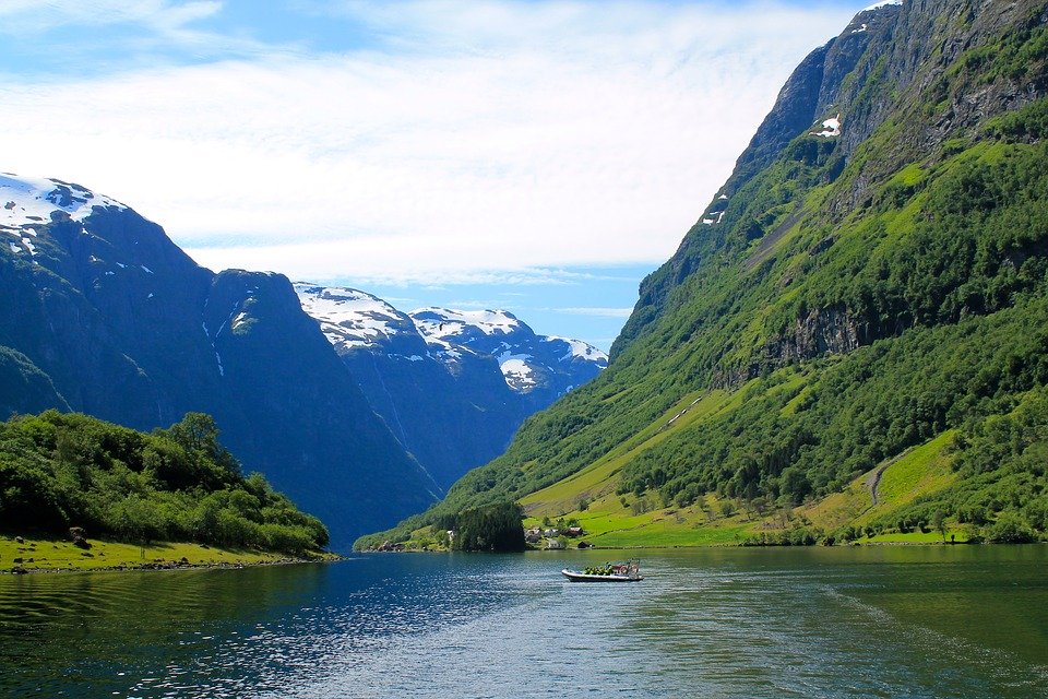 Fjord in norway